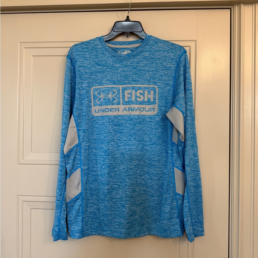 Under Armour Long Sleeve Fishing Shirt - size M